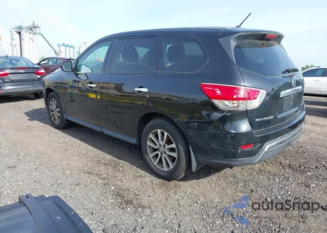 2015 Nissan Pathfinder S z USA, uszkodzony, nr VIN 5N1AR2MM1FC632074
